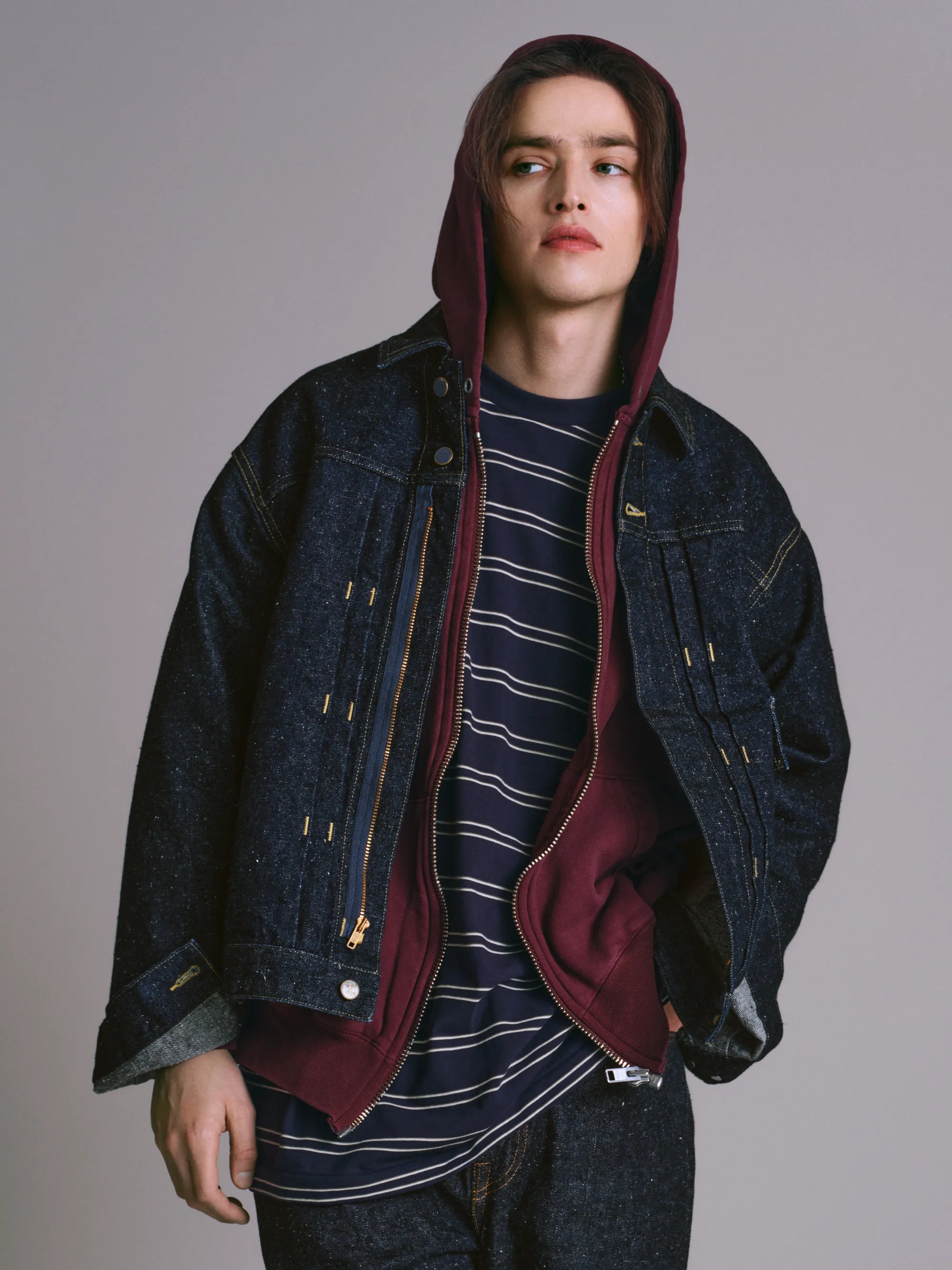 #013 HEAD LIGHT ZIP JACKET