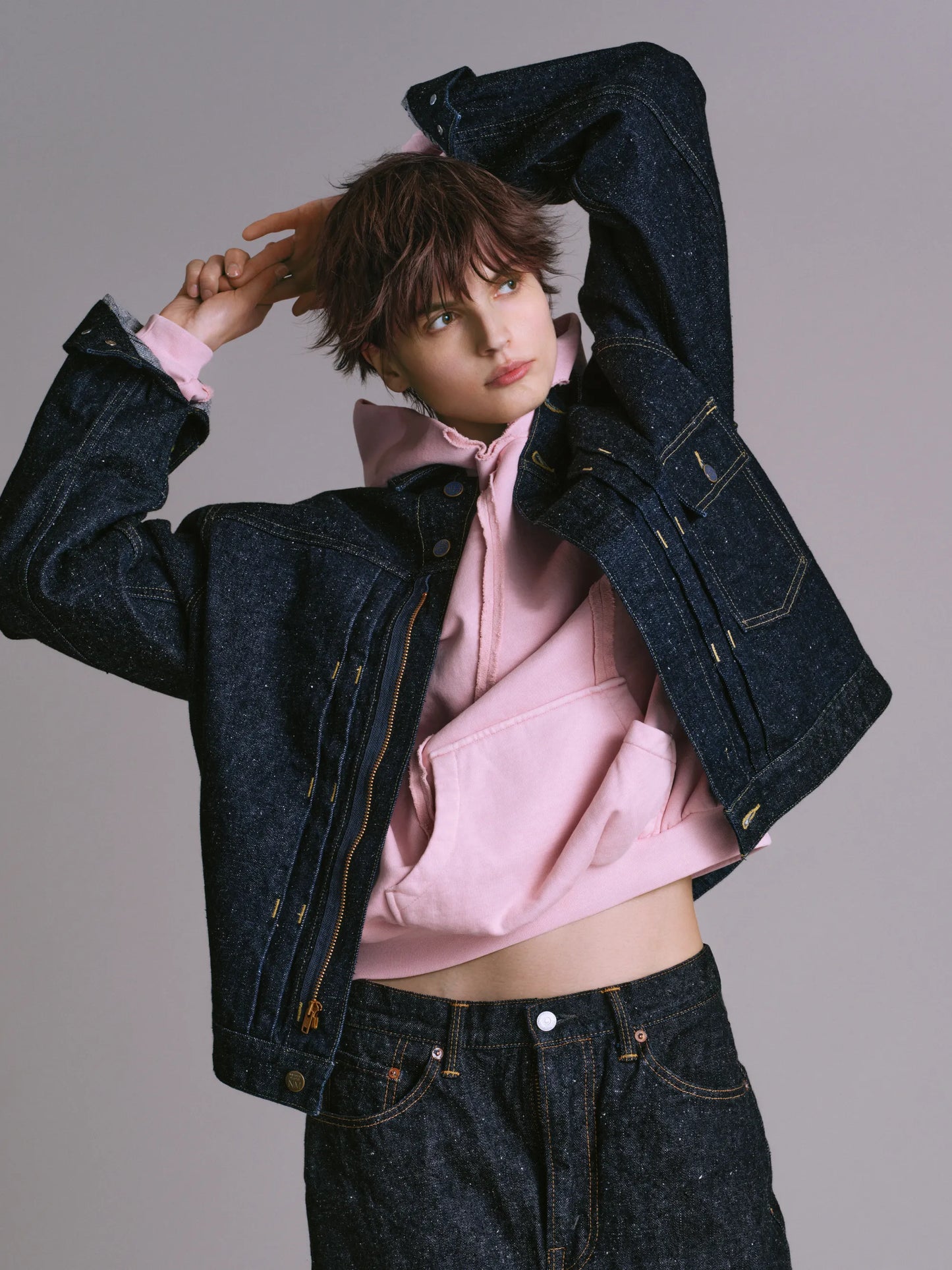 #013 HEAD LIGHT ZIP JACKET