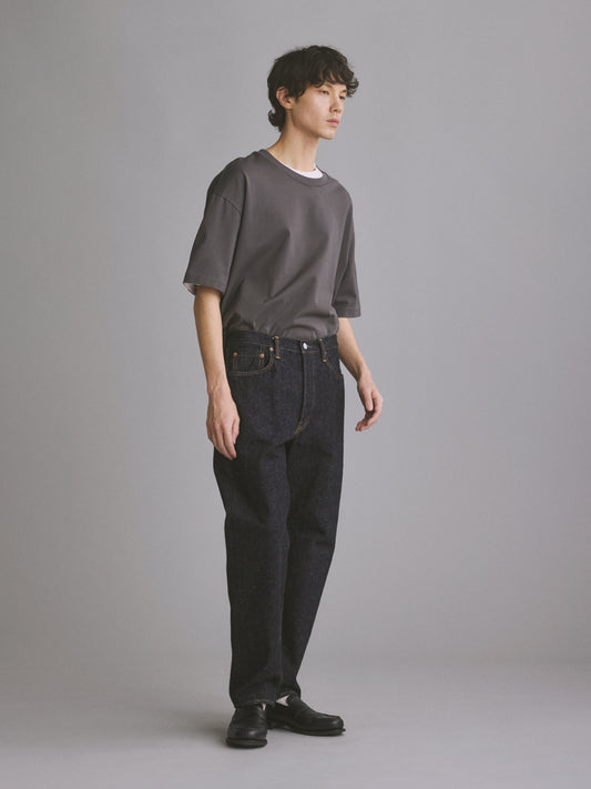 #017 LV 61's TAPERED JEANS ONE-WASHED