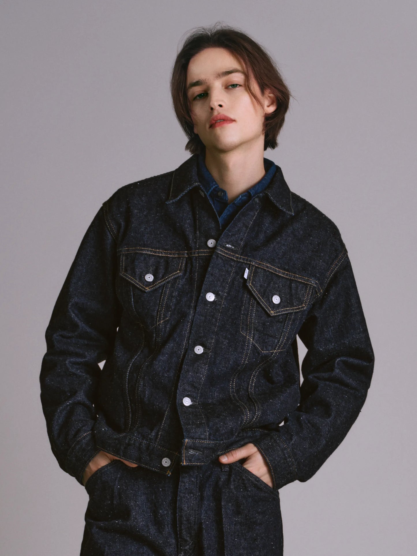 #019 LV TRACKER JACKET LONG