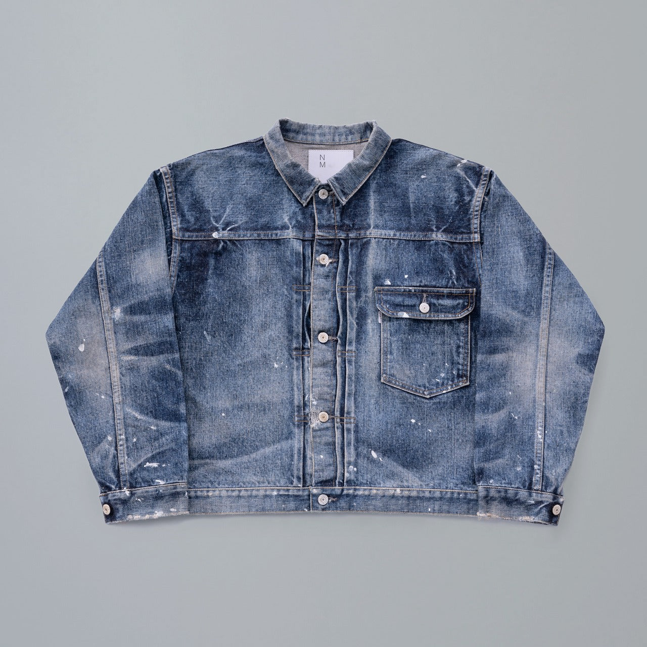 New manual  #001 T-BACK DENIM JACKET001とする