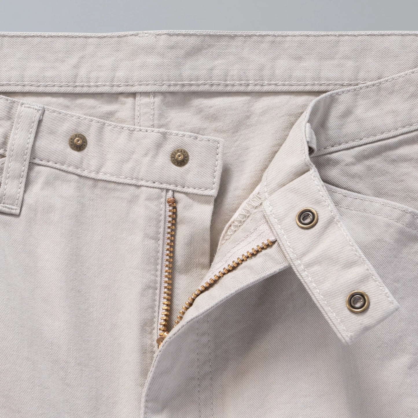 #022 LV MCQUEEN PANTS ONE-WASHED IDG