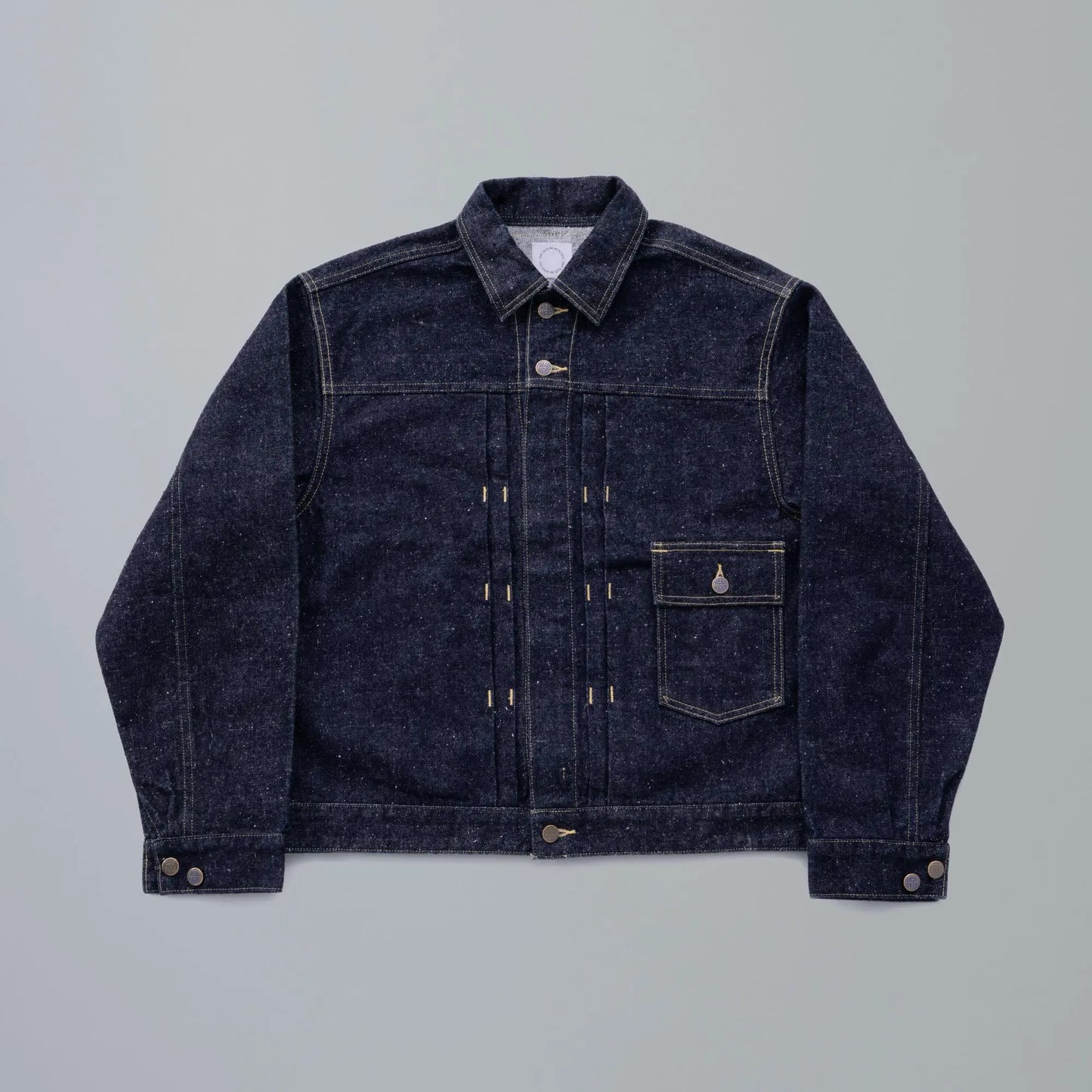 #013 HEAD LIGHT ZIP JACKET ONE-WASHED