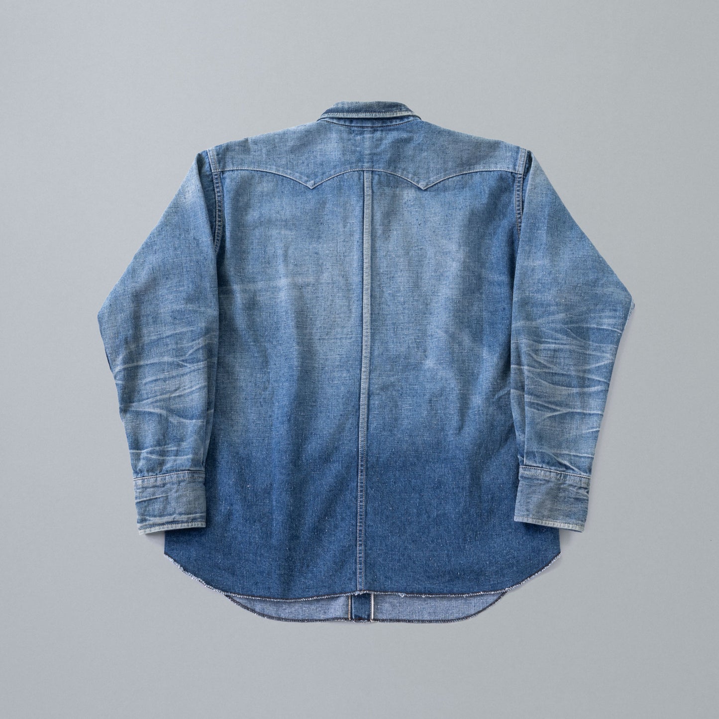 #005 LV DENIM WESTERN SHIRTS