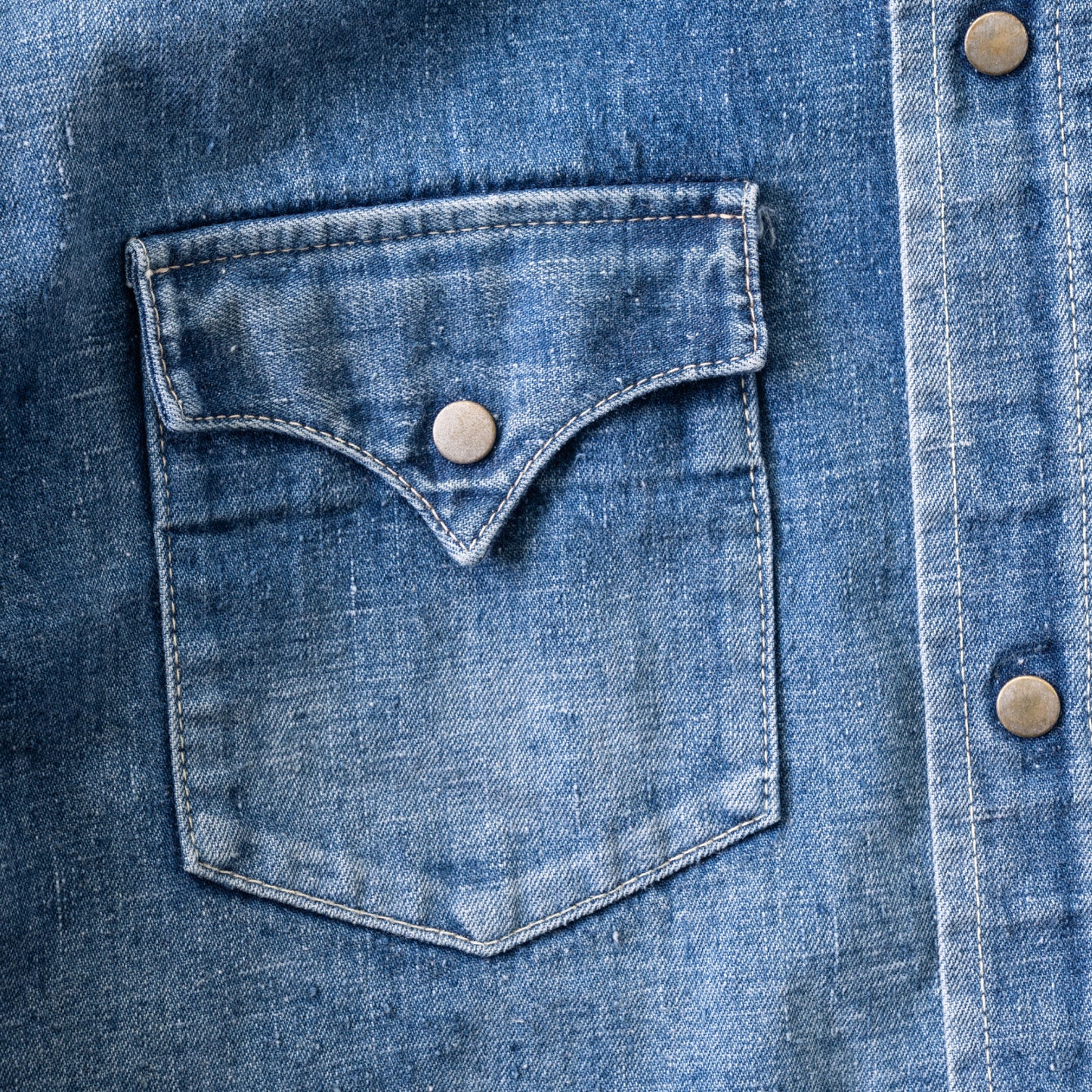 #005 LV DENIM WESTERN SHIRTS