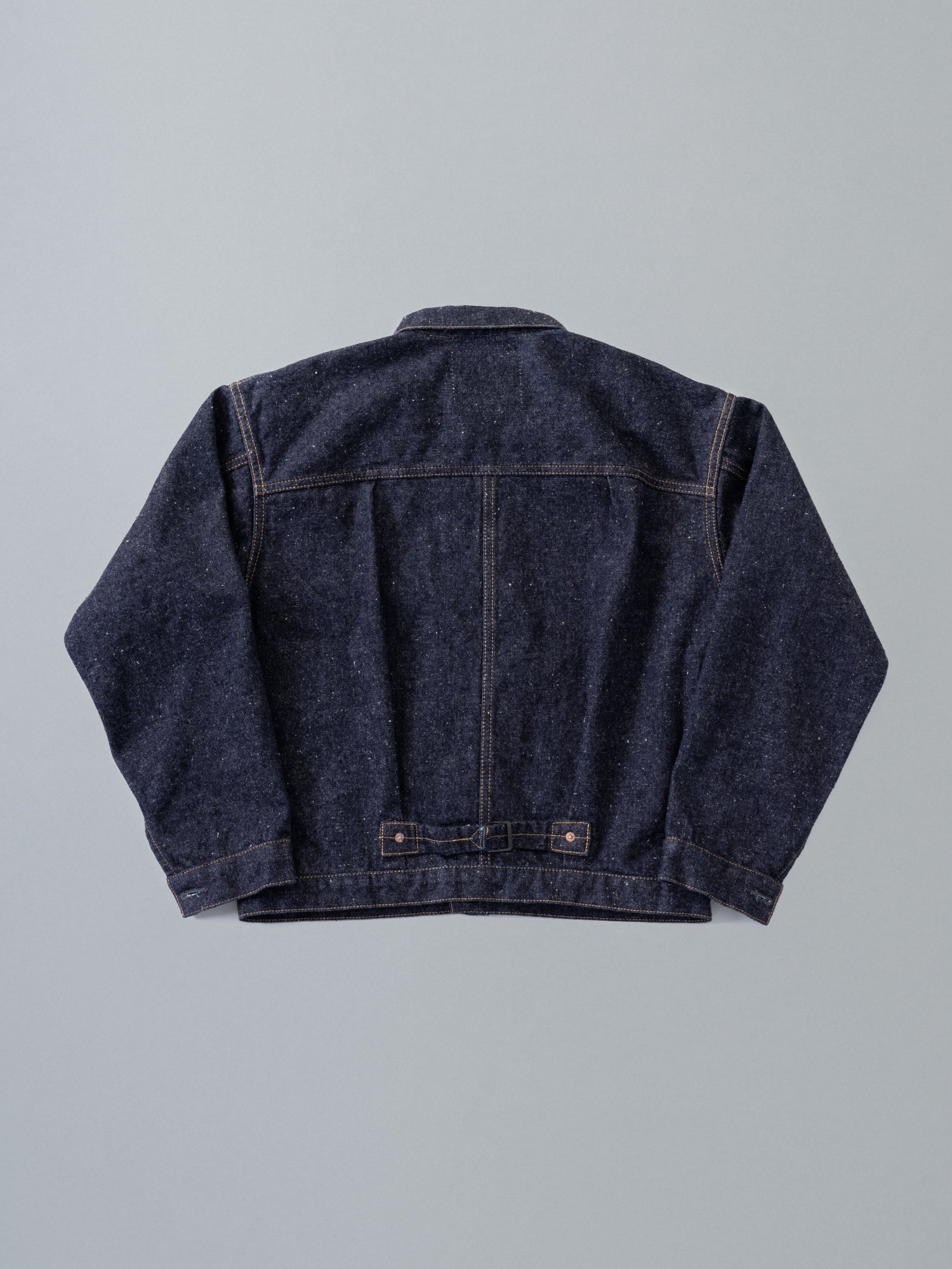 001 T-BACK DENIM JACKET ONE-WASHED – New Manual