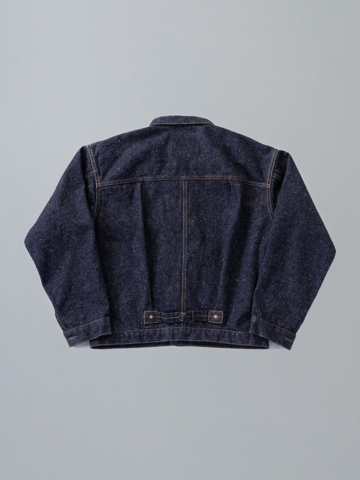 #001 T-BACK DENIM JACKET ONE-WASHED – New Manual