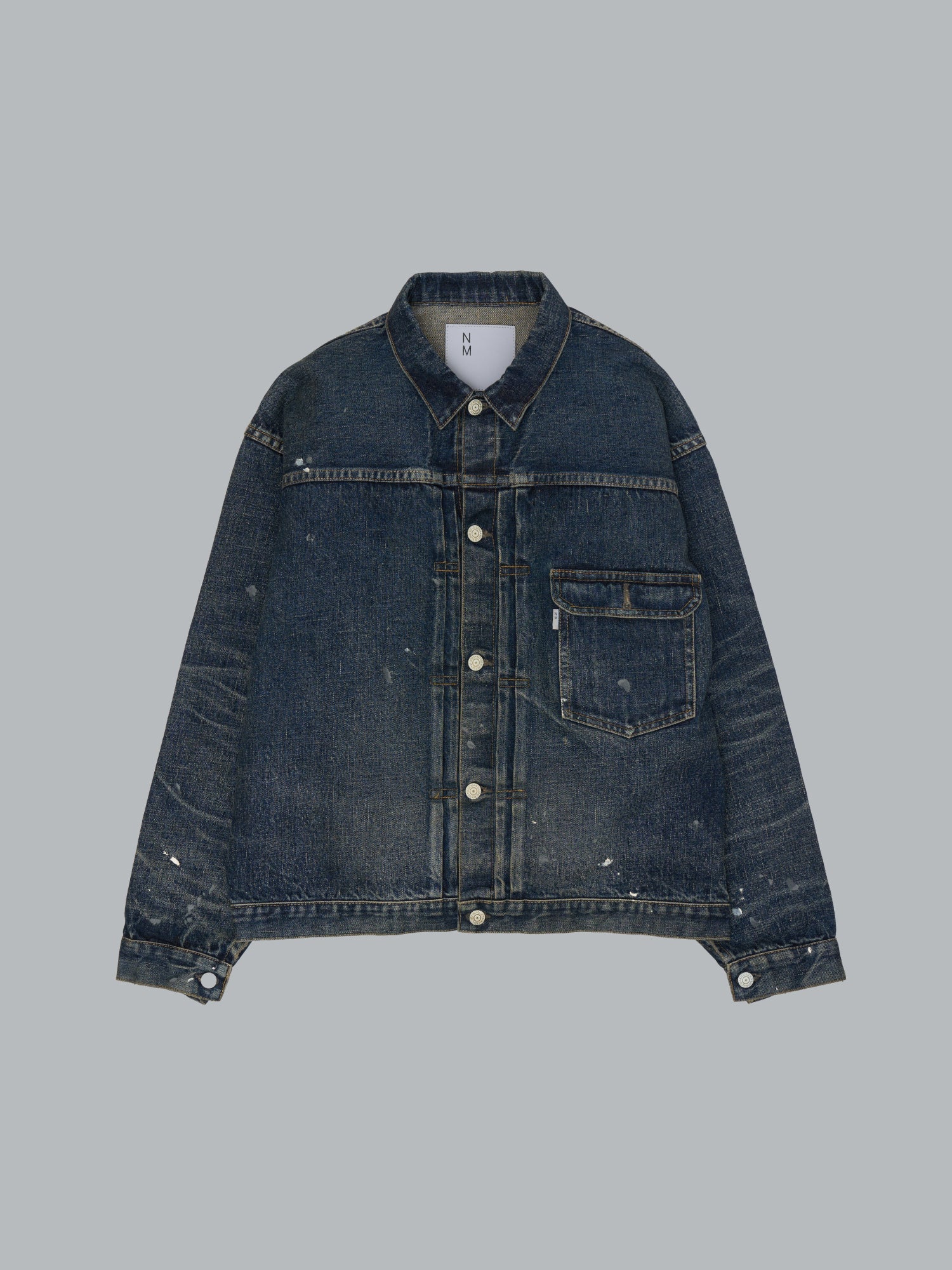 #001 T-BACK DENIM JACKET