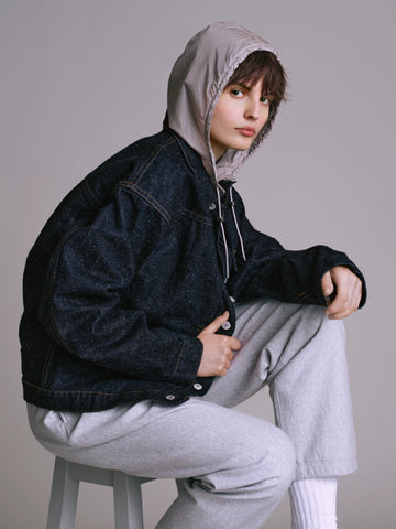 ジャケット・アウター NewManual #001 T-BACK DENIM JACKET 001_T-