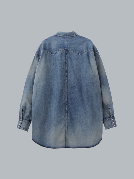 LV DENIM BIG WESTERN SHIRTS