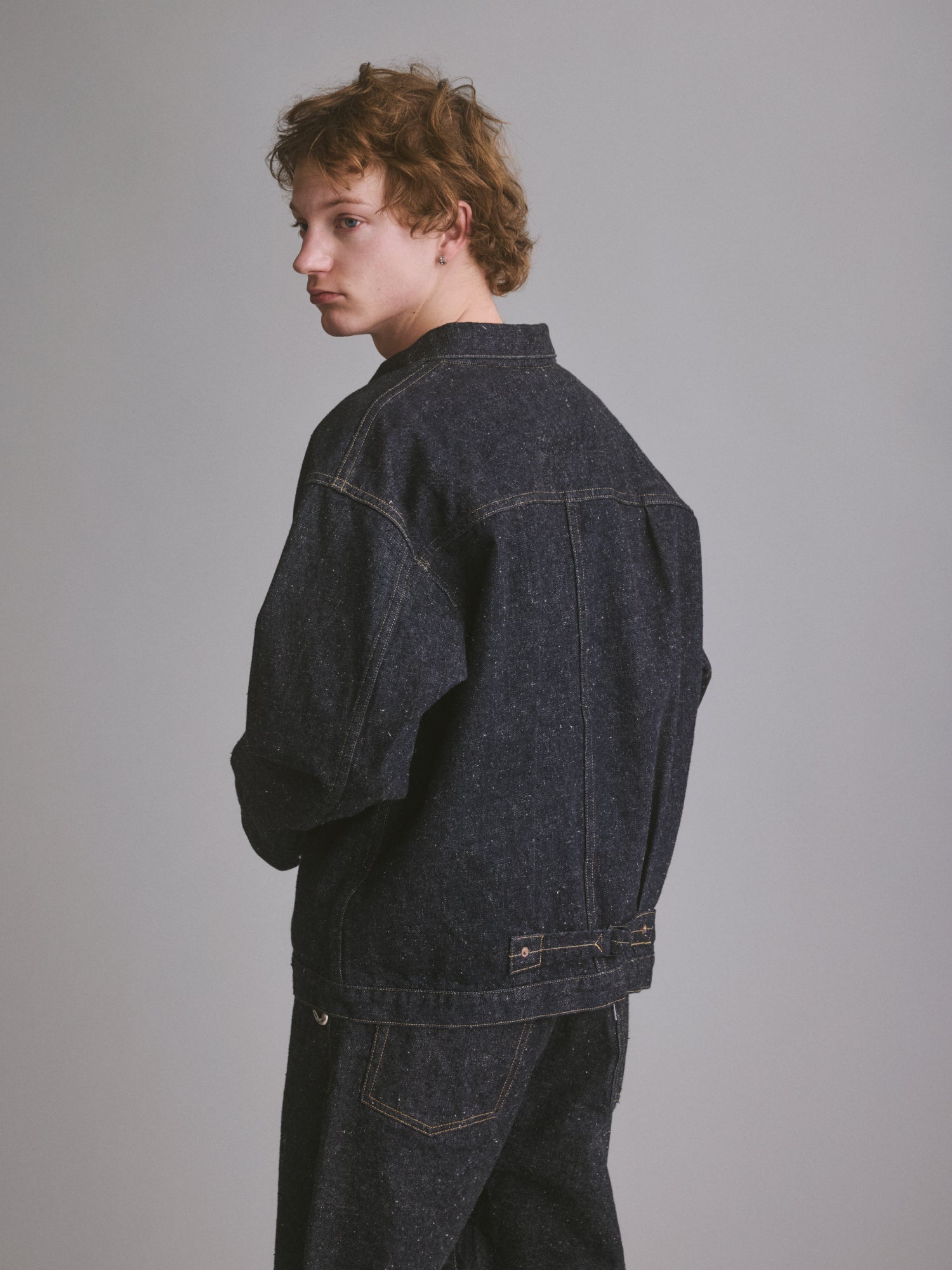 #012 LV 36's T-BACK JACKET ONE-WASHED