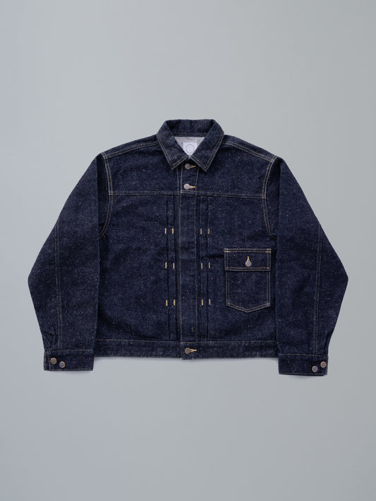 #013 HEAD LIGHT ZIP JACKET ONE-WASHED