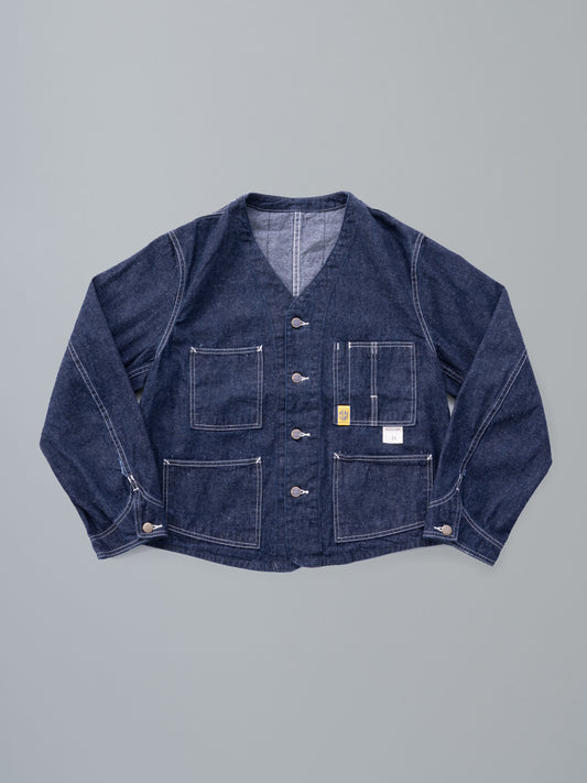 #015 HEAD LIGHT ENGINEER JACKET ONE-WASHED