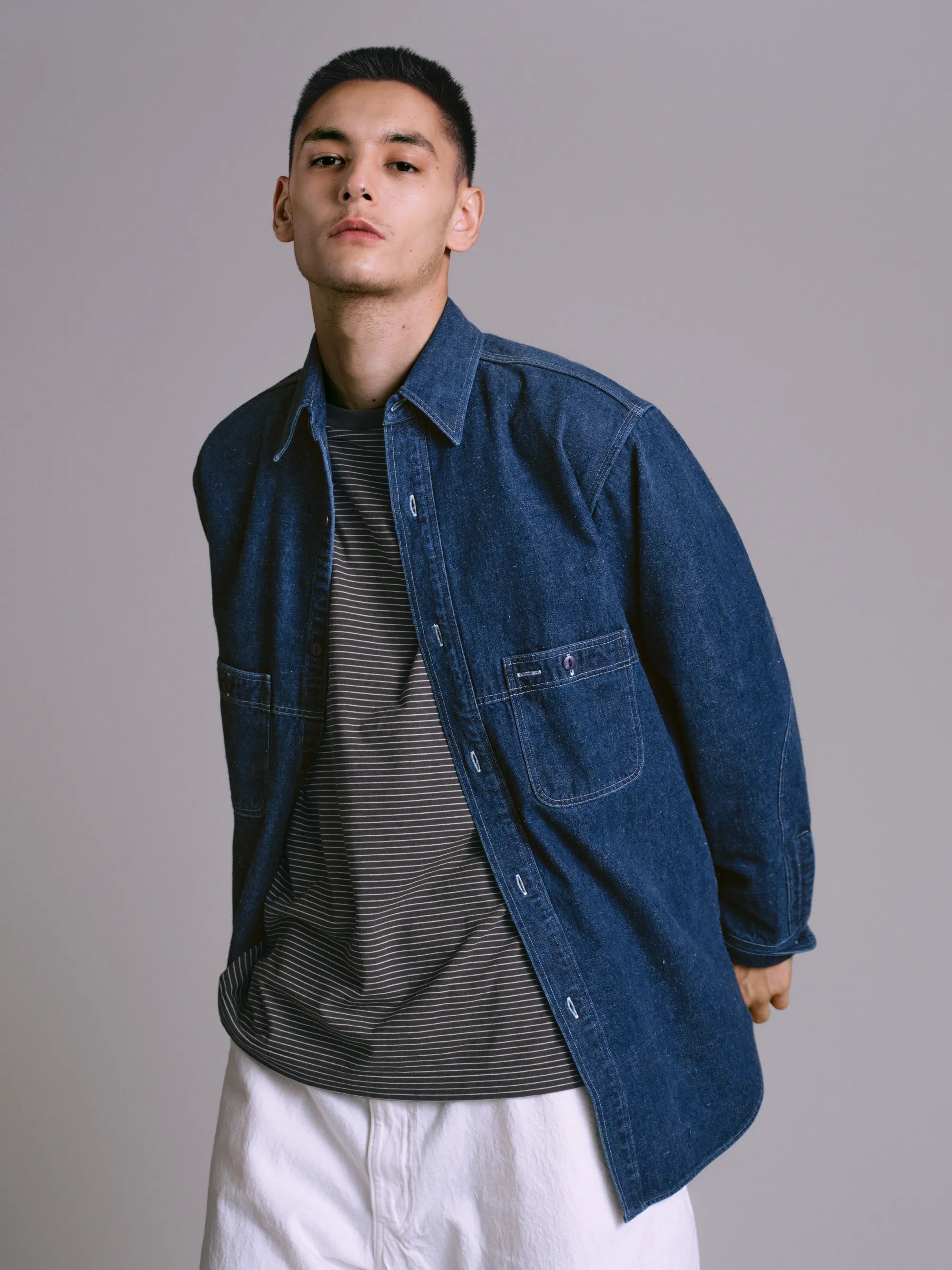 #016 UNIQUE DANGARIES WORK SHIRT