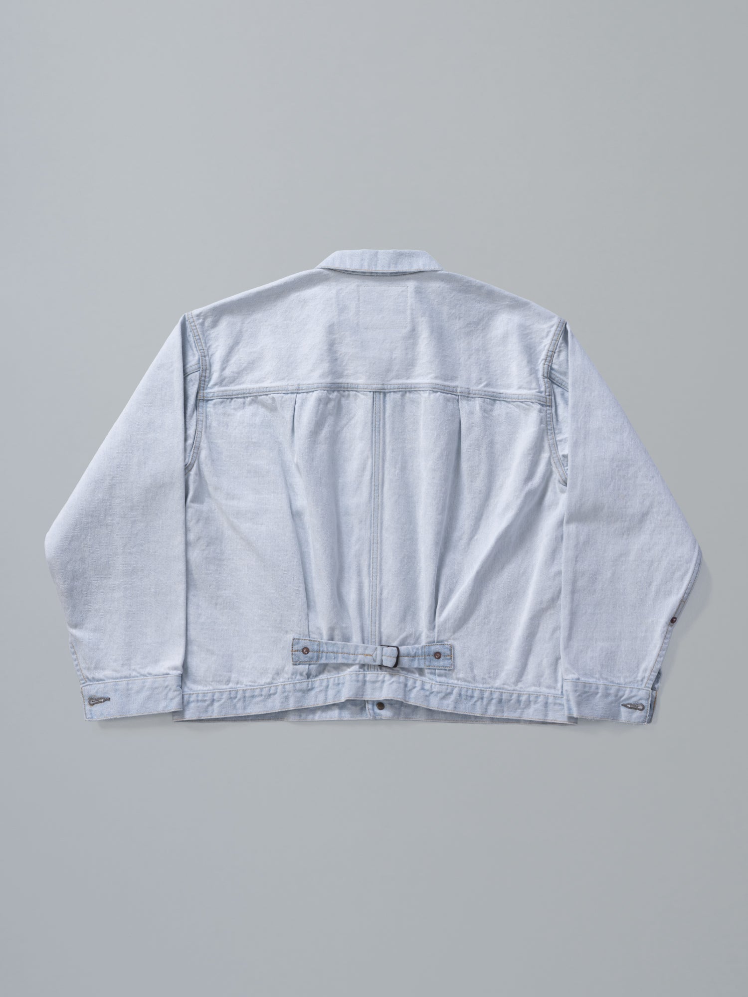 #023 LV T-BACK DENIM JACKET BLEACH