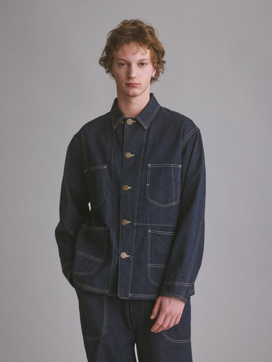 #024 LE CHORE JACKET ONE-WASHED