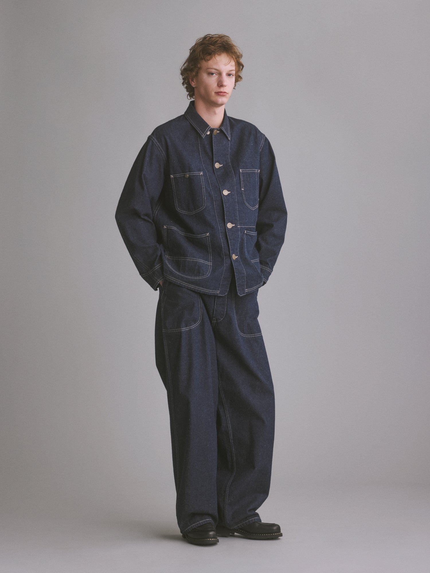 #024 LE CHORE JACKET ONE-WASHED