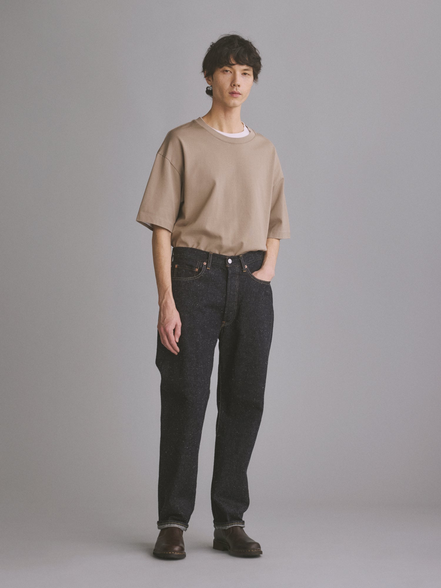 #028 LV 66 JEANS ONE-WASHED