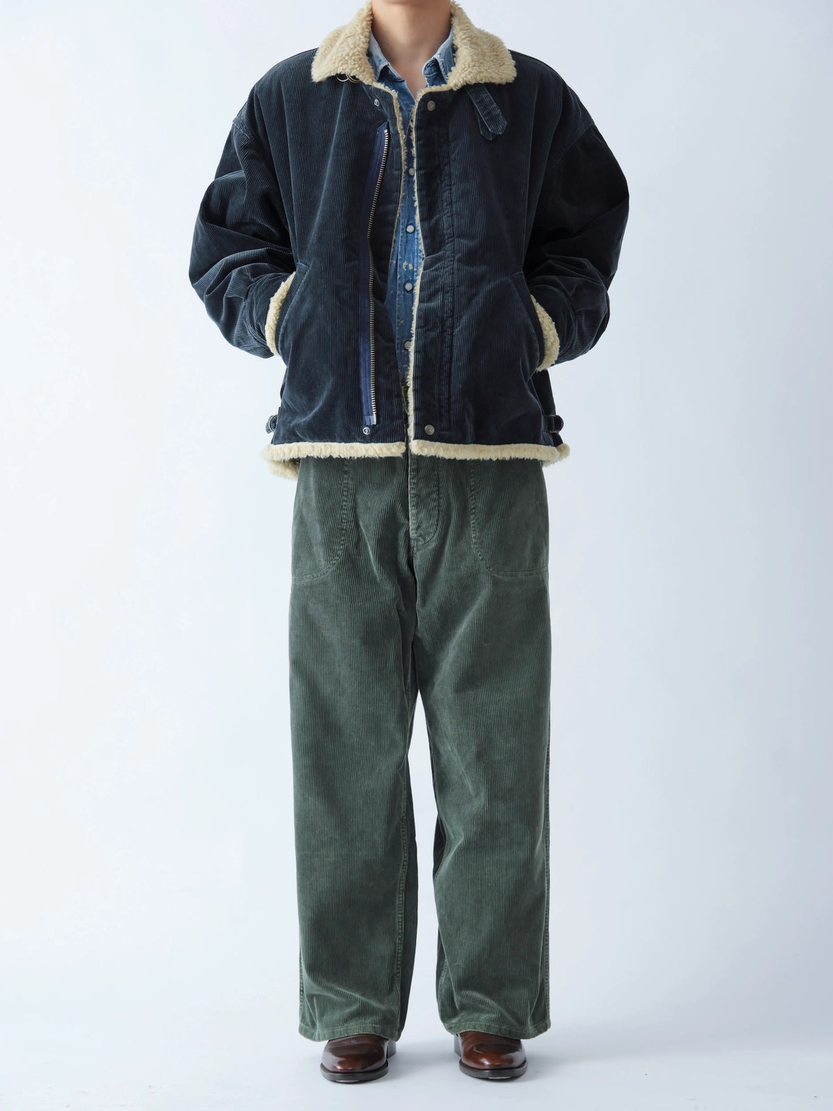 LV B-3 BLOUSON CORDUROY