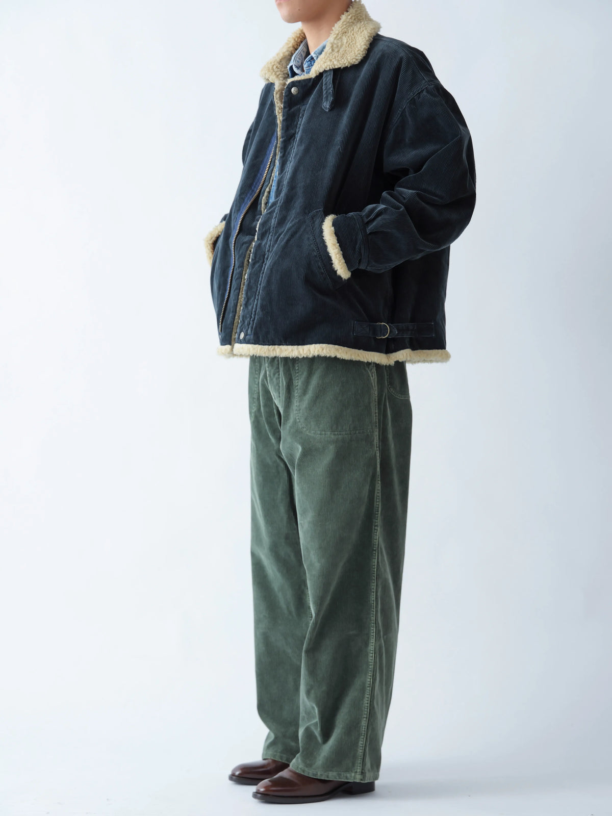 LV B-3 BLOUSON CORDUROY