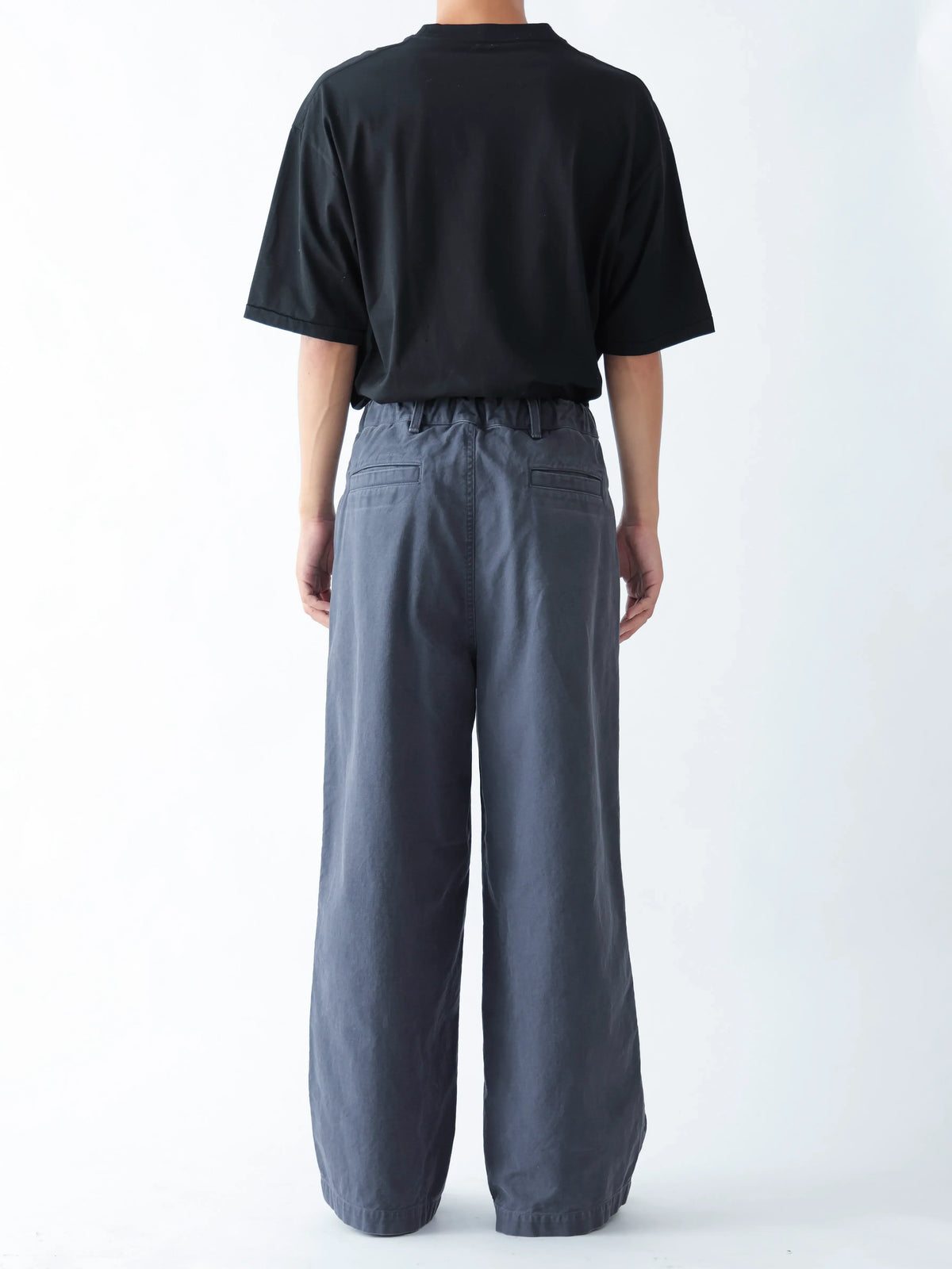 CHINO WIDE TROUSERS