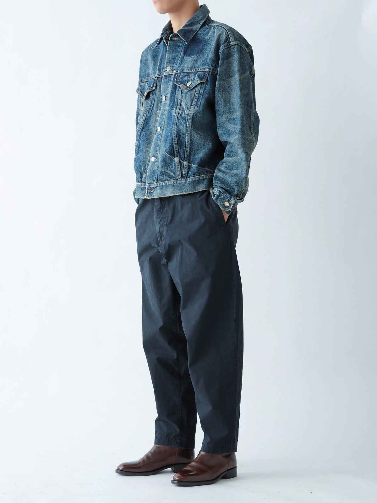 LV TRACKER JACKET EX WIDE