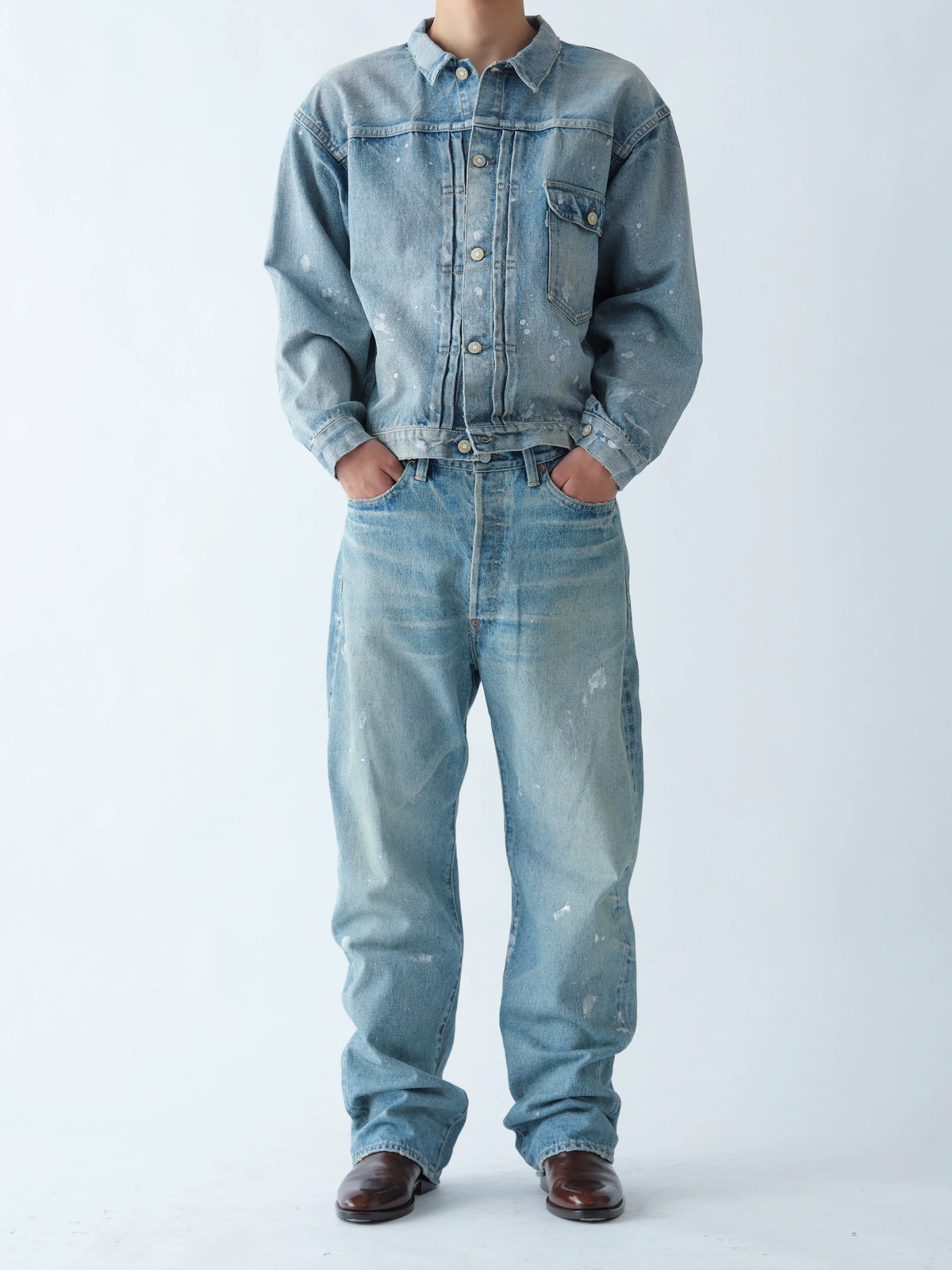 T-BACK DENIM JACKET
