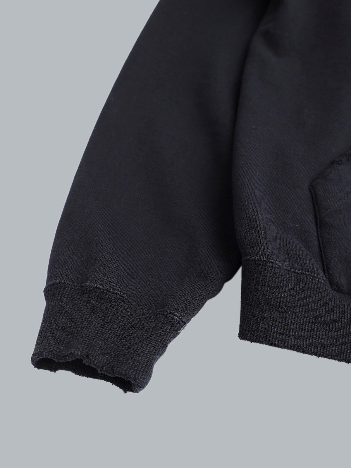 VINTAGE WASHED HALF ZIP HOODIE