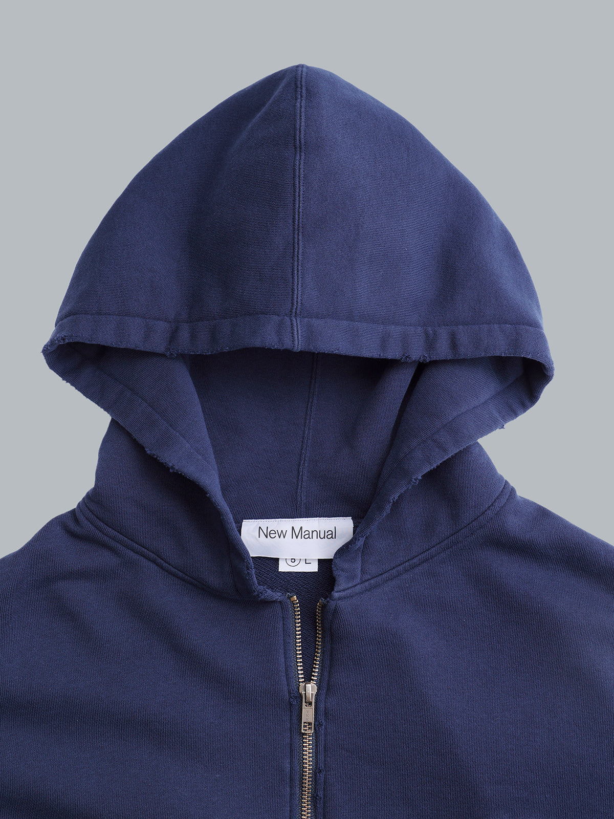 VINTAGE WASHED HALF ZIP HOODIE