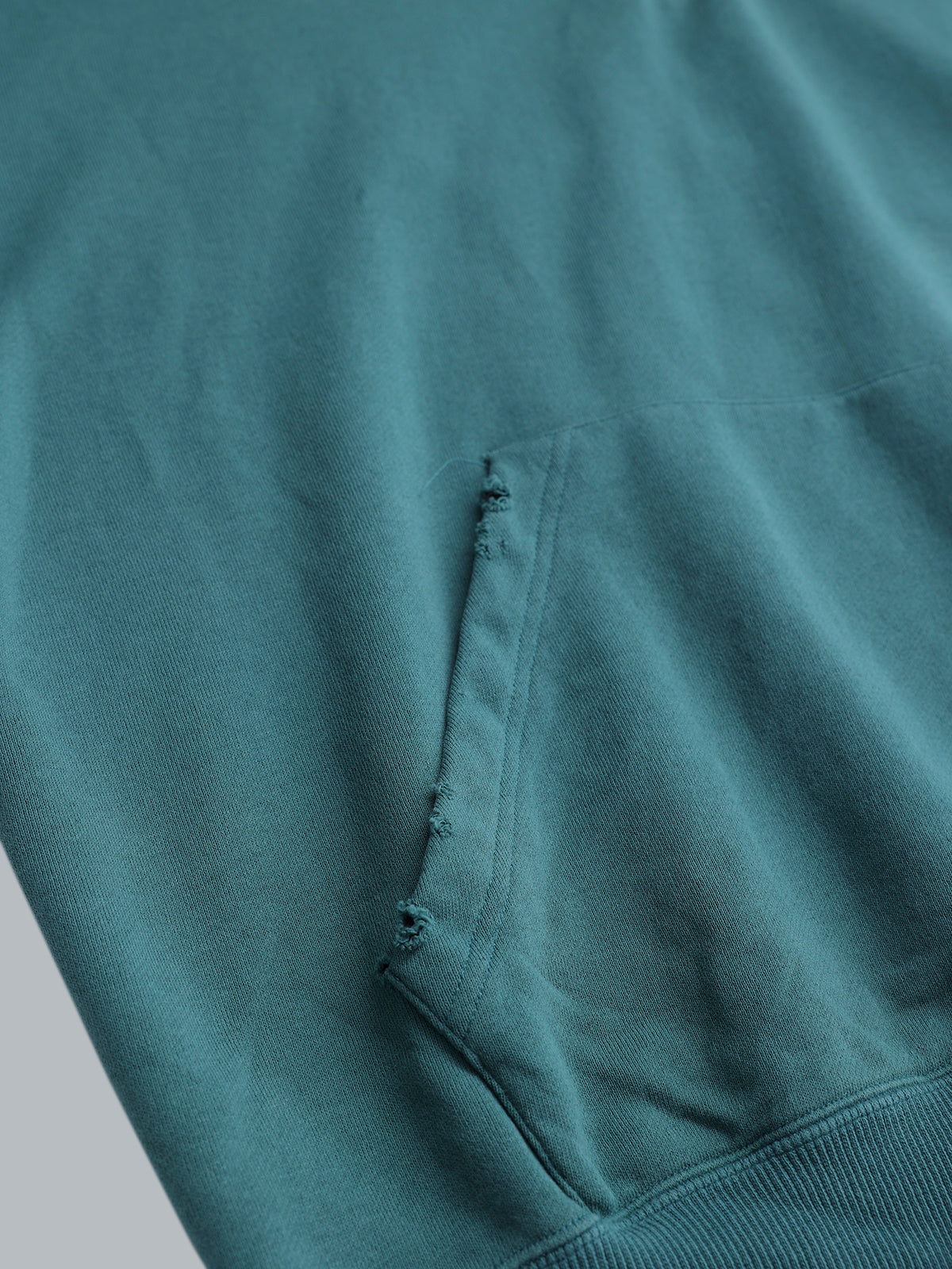 VINTAGE WASHED HALF ZIP HOODIE