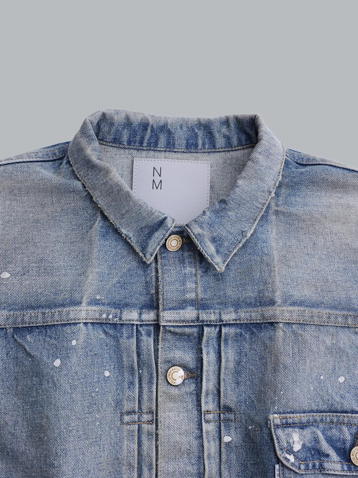 T-BACK DENIM JACKET