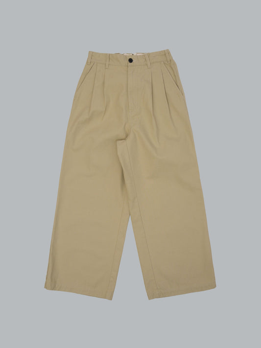 CHINO WIDE TROUSERS