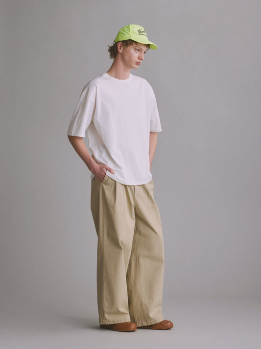 CHINO WIDE TROUSERS