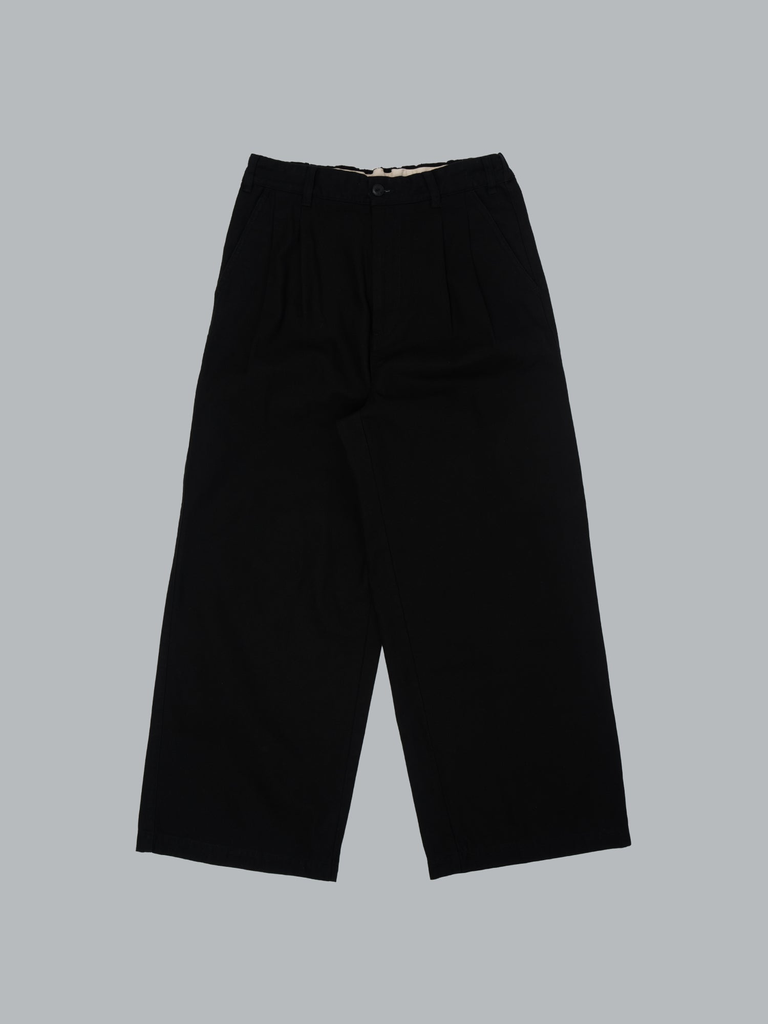 CHINO WIDE TROUSERS