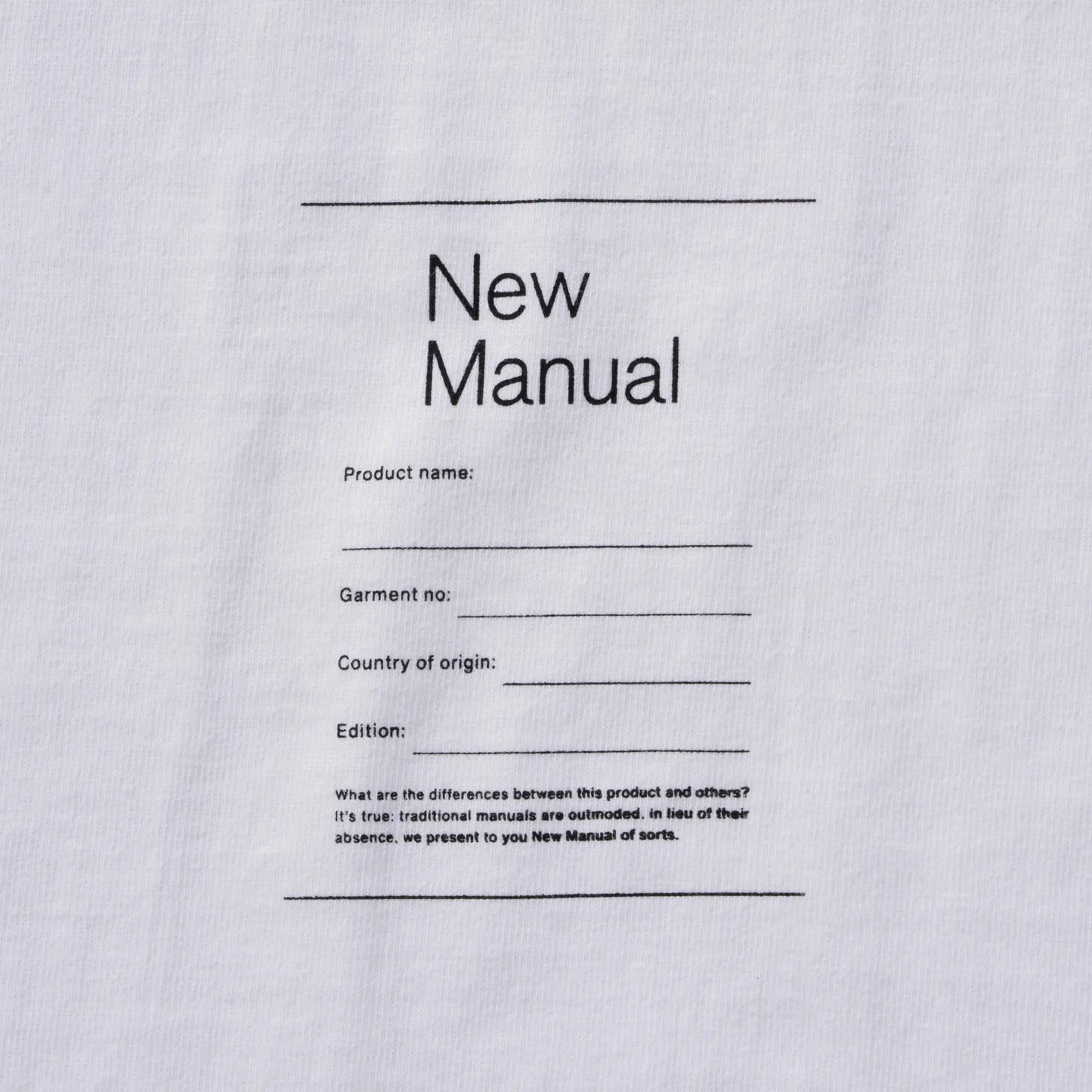 New Manual×KAPTAIN SUNSHINE WEST COAST TEE OFF