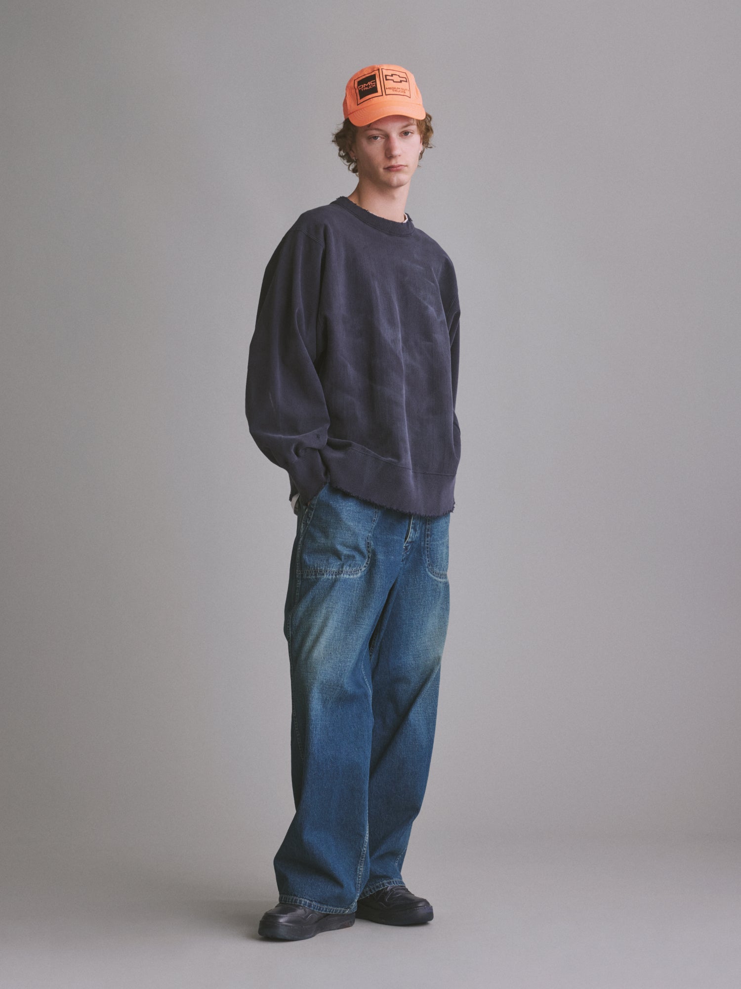 VINTAGE WASHED  SWEAT P/O