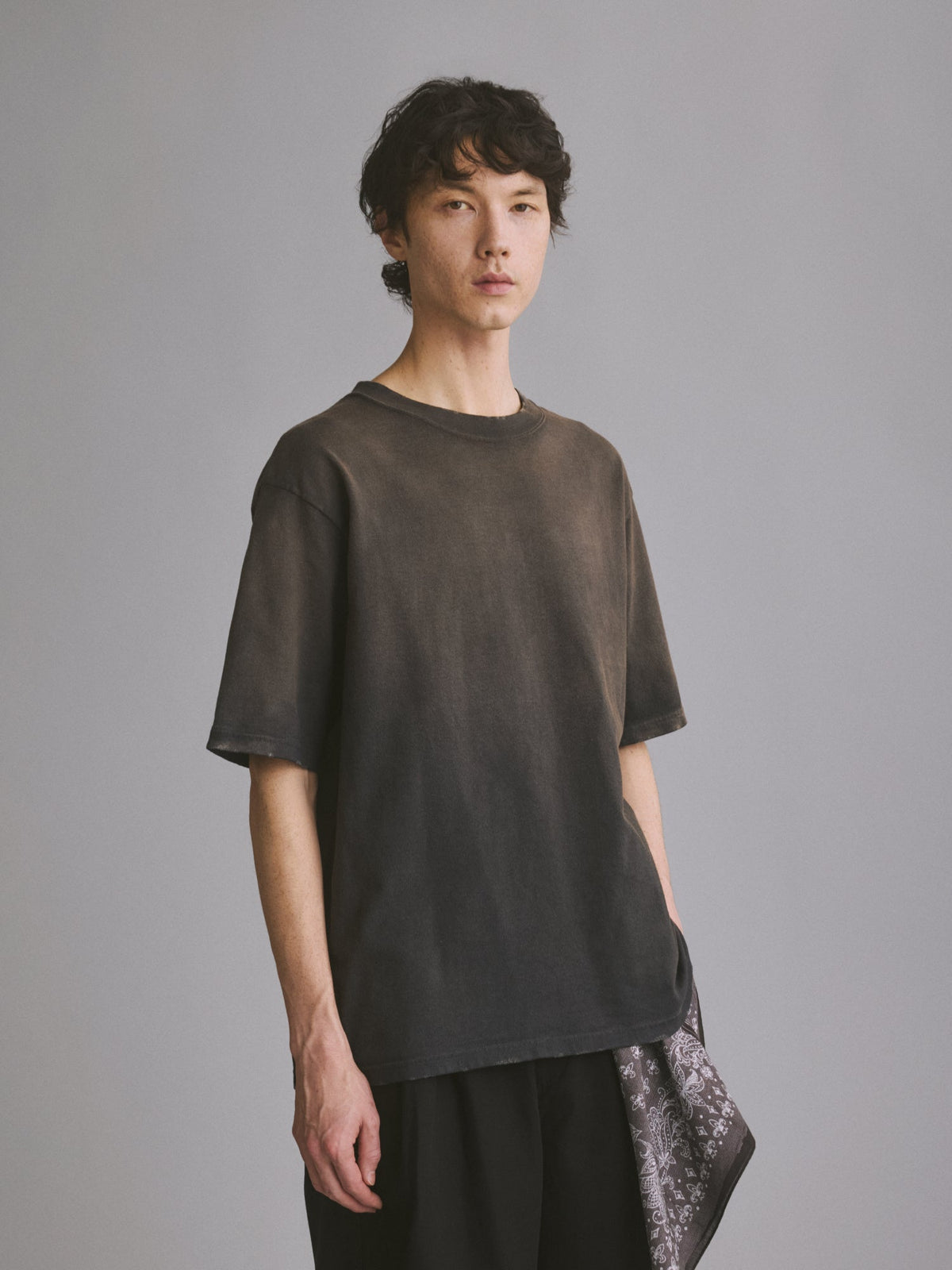 Washed Color Tee VINTAGE WASHED TEE – New Manual