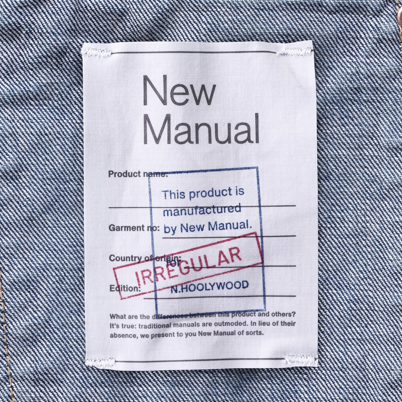 D.O T-BACK JACKET/IRG – New Manual