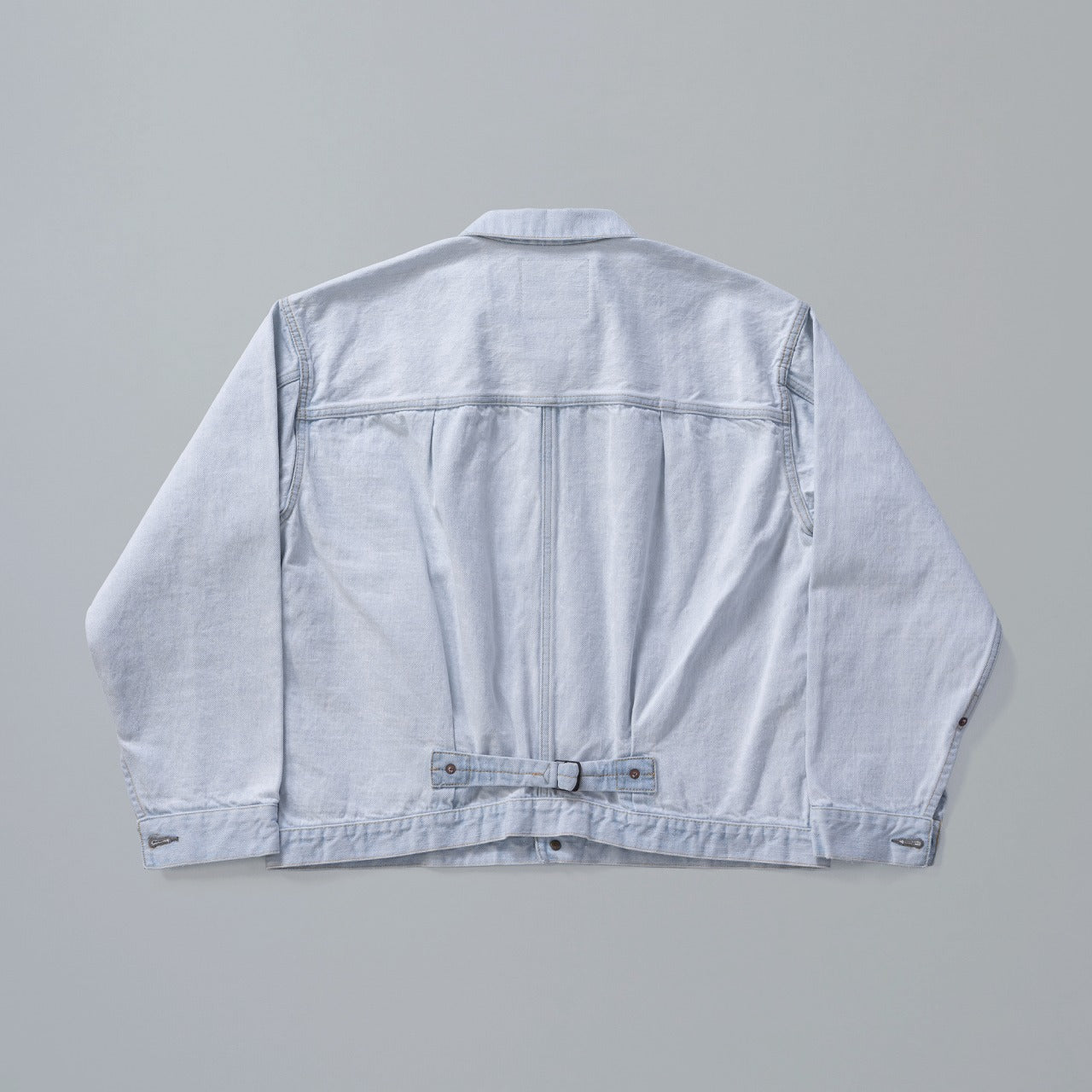 #023 LV T-BACK DENIM JACKET BLEACH