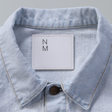 023 LV T-BACK DENIM JACKET BLEACH – New Manual 