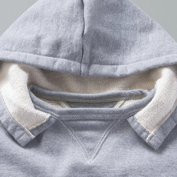 027 AFTER HOODIE HEATHER GREEN ONE-WASHED – New Manual