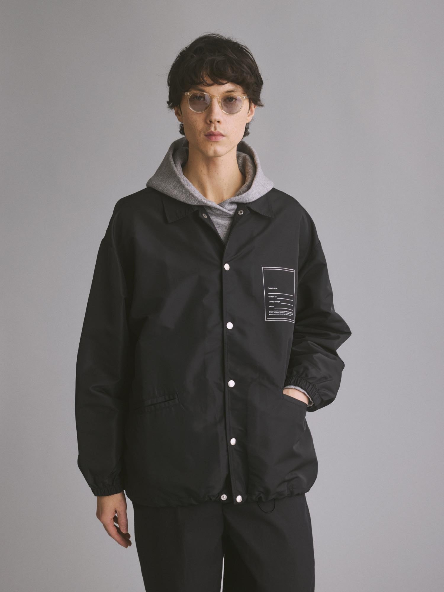 ブルゾン XL 26SS New Manual COACH JACKET XL BLK COACH JACKET – New Manual