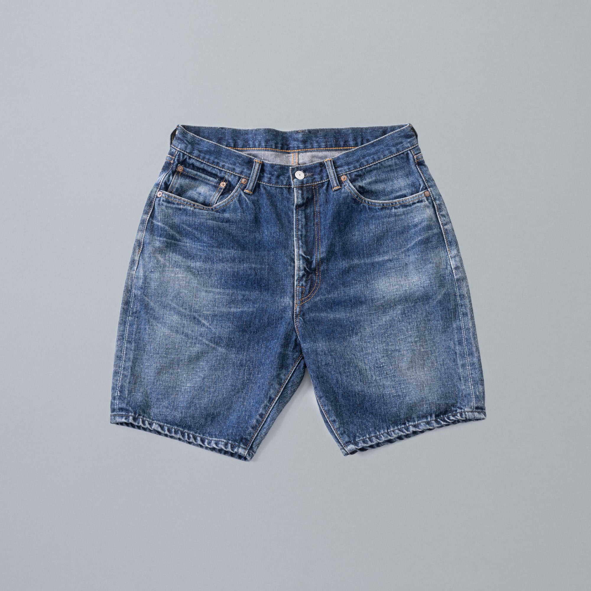 #004 LV DENIM SHORTS