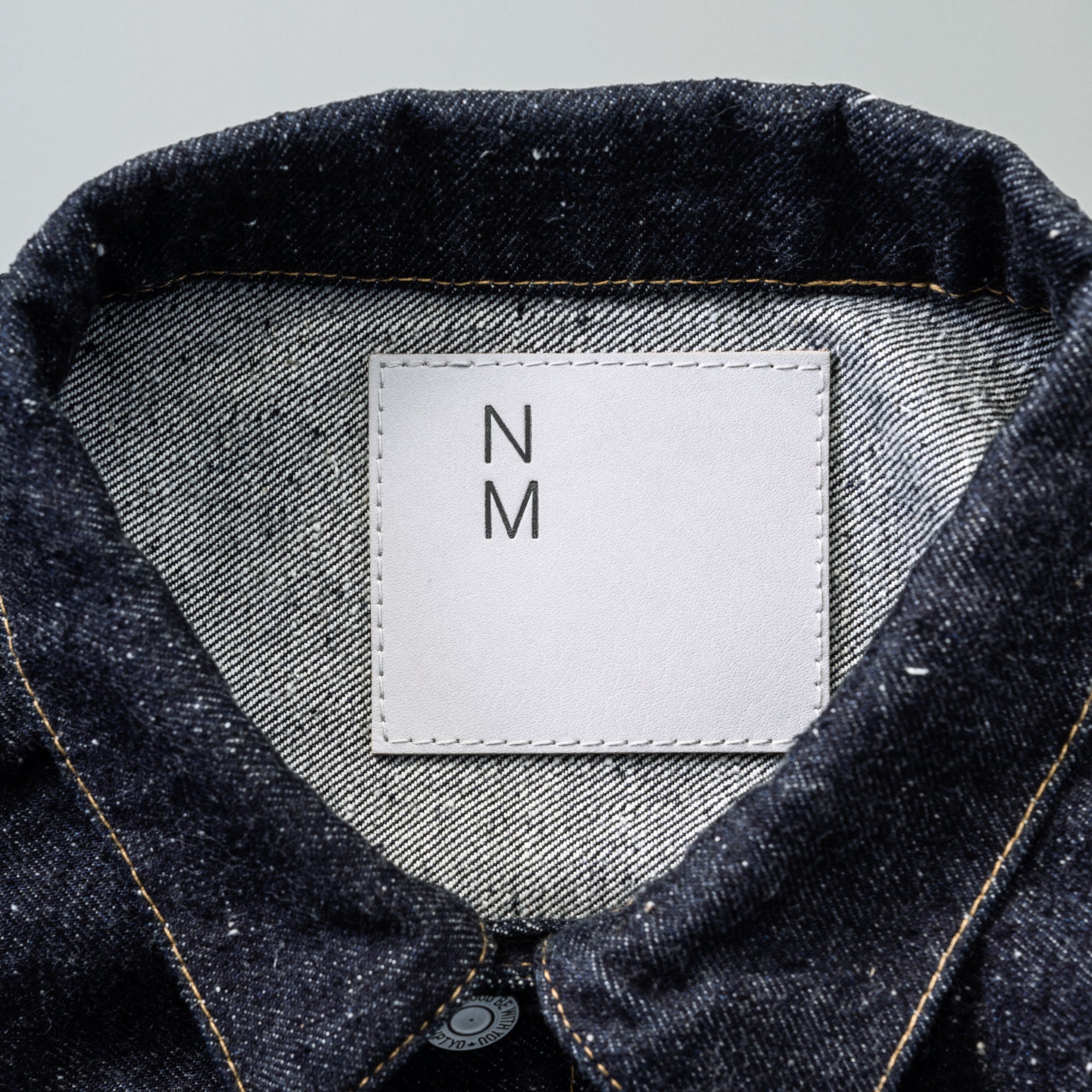 新品New manual #001 T-BACK DENIM JACKET001とする