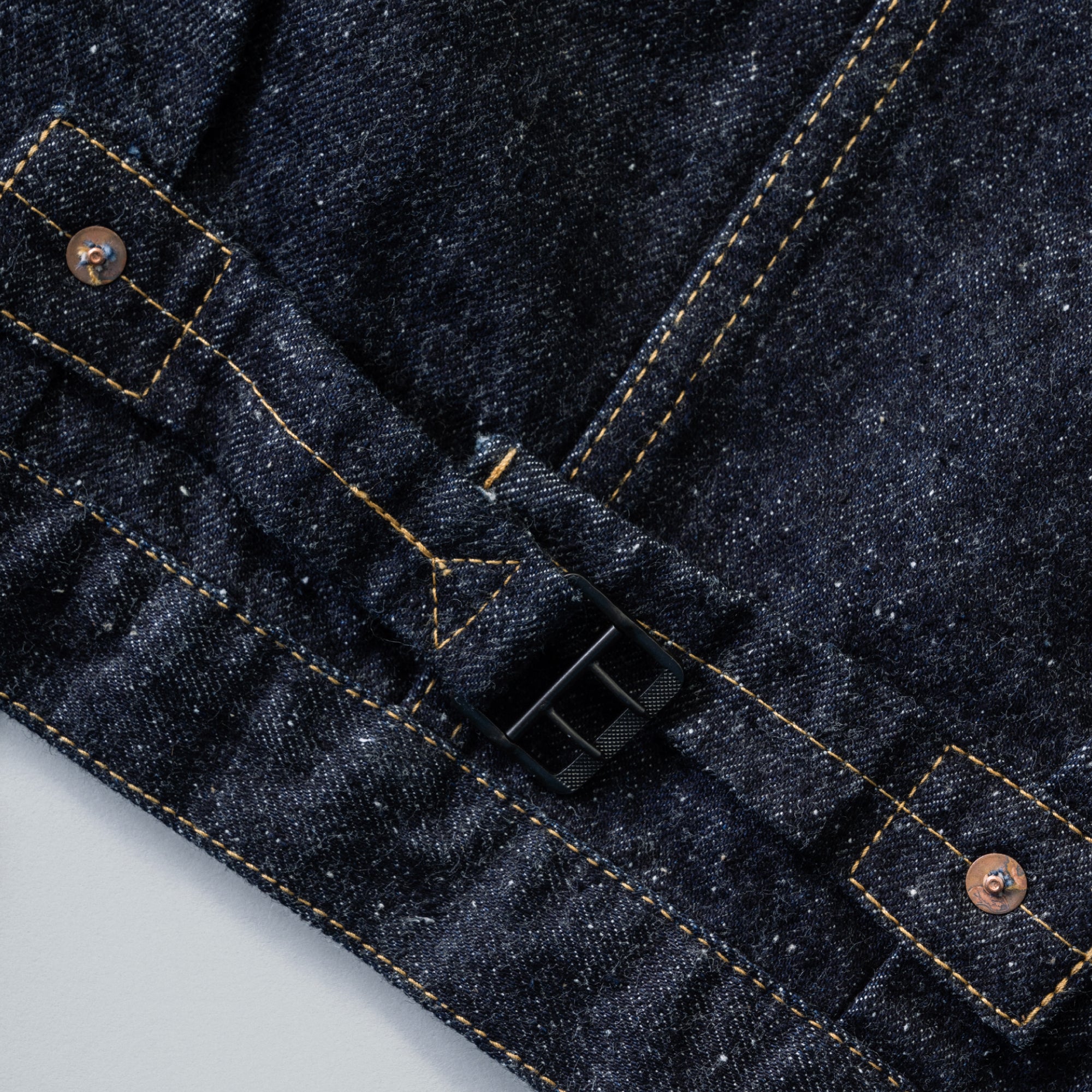 001 T-BACK DENIM JACKET ONE-WASHED – New Manual