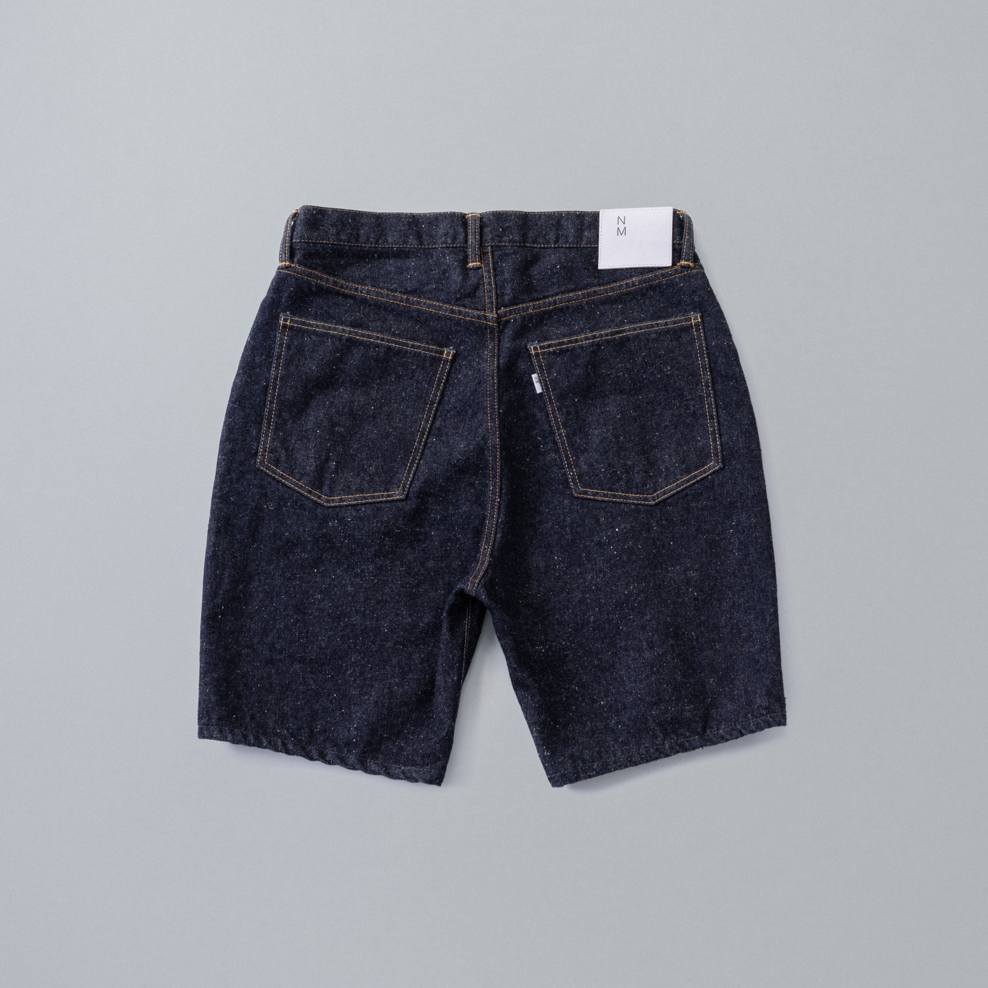 #004 LV DENIM SHORTS ONE-WASHED