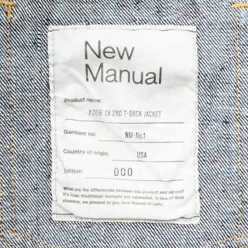 006 LV 2ND T-BACK JACKET – New Manual 