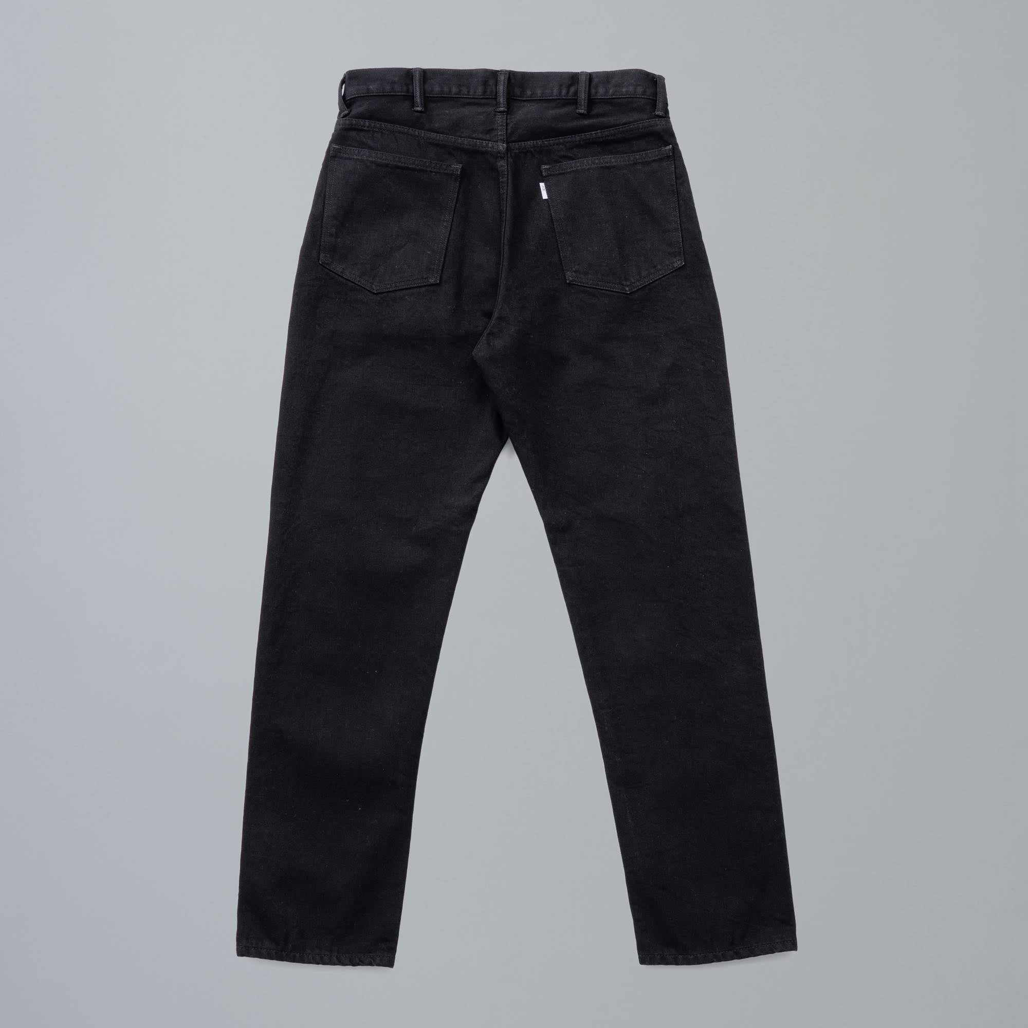 #010 LV SUPER SLIM JEANS BK ONE-WASHED